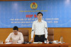 Đồng chí Ngọ Duy Hiểu - Phó Chủ tịch Tổng LĐLĐ Việt Nam thông tin, trong Tháng Công nhân năm 2023, Tổng LĐLĐ Việt Nam sẽ tổ chức chương trình gặp gỡ, đối thoại giữa lãnh đạo Quốc hội, các đại biểu Quốc hội với CNLĐ.