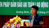 Đ/c Nguyễn Thanh Hà – TP. KTAT-BHLĐ khai mạc Hội nghị