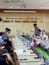 Bác sĩ Hoàng Văn Cương - Trưởng Trạm Y tế Công ty điều hành buổi tổng kết