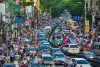Giao thông Hà Nội. (Nguồn: Vietnam+)