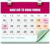 Lịch nghỉ dịp Giỗ Tổ Hùng Vương