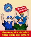 Tranh cổ động của thợ mỏ Nam Mẫu.