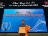 Trịnh Công Lý chụp ảnh lưu niệm tại Hội nghị Tuyên dương Gương mặt trẻ, Tài năng trẻ tiêu biểu tỉnh Quảng Ninh năm 2021 vào tối ngày 25/3/2022 tại Cung văn hóa Lao động Việt - Nhật .