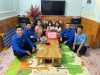Chi đoàn Khai thác 7 thăm và tặng quà cho con công nhân lao động nhân ngày Quốc tế Thiếu nhi 01/6