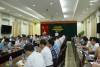 Phó Tổng Giám đốc Tập đoàn, Giám đốc Trung tâm ĐHSX tại Quảng Ninh Vũ Anh Tuấn chủ trì hội nghị