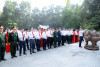 Các đại biểu dâng hương tưởng nhớ Chủ tịch Hồ Chí Minh