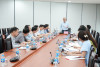 Tổng giám đốc Tập đoàn Vũ Anh Tuấn chủ trì họp triển khai một số công việc chuẩn bị cho các hoạt động kỷ niệm 90 năm Ngày Truyền thống Công nhân Vùng mỏ - Truyền thống ngành Than 12/11