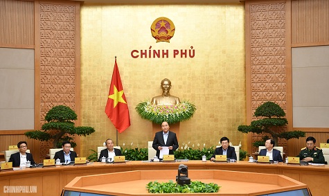 Thủ tướng chủ trì phiên họp Chính phủ thường kỳ tháng 12 - Ảnh: VGP/Quang Hiếu