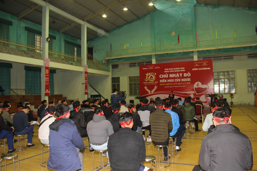 Chương trình “Chủ nhật Đỏ” lần thứ XV, năm 2023 được tổ chức tại Công ty Than Uông Bí