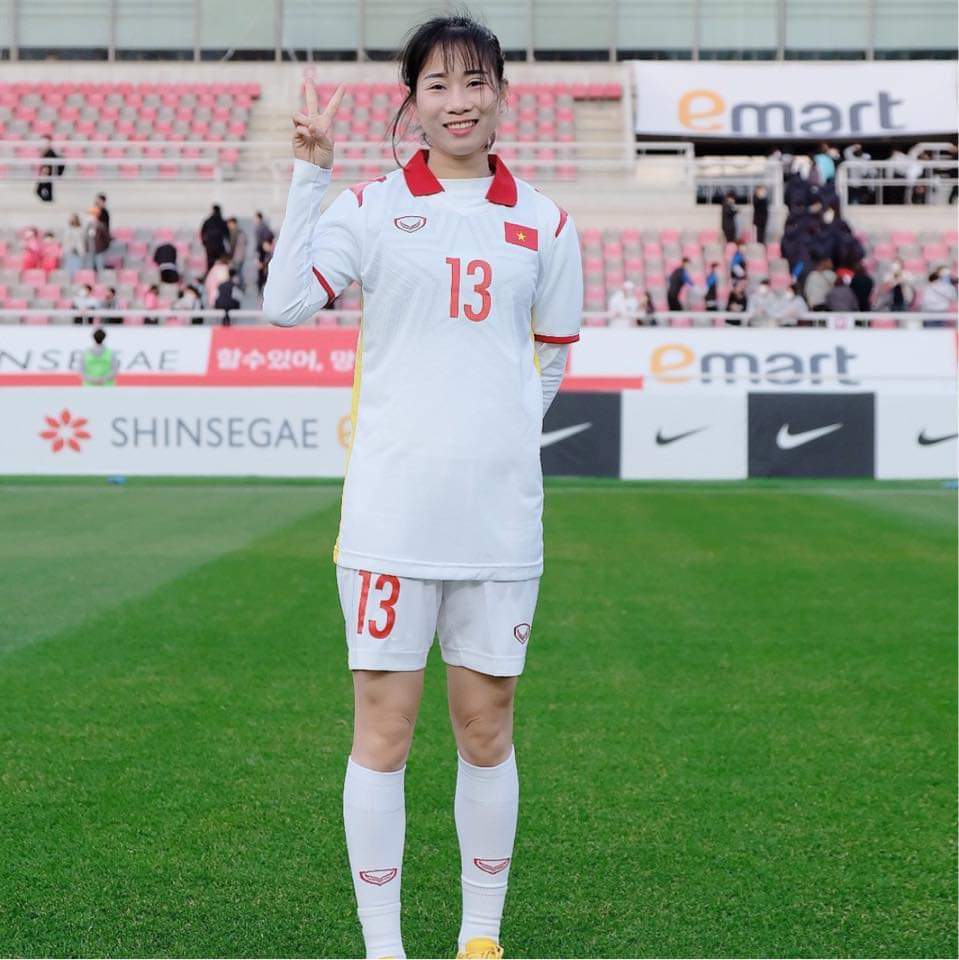 Lê Thị Diễm My - Trung vệ xuất sắc của Đội tuyển bóng đá nữ Quốc gia Việt Nam