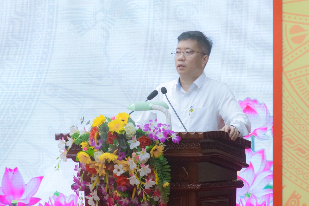 Đ/c Nguyễn Mạnh Toán - Giám đốc Công ty triển khai nhiệm vụ SXKD Quý III năm 2025