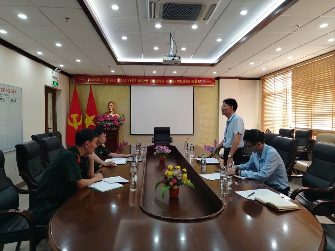 Hình ảnh buổi làm việc