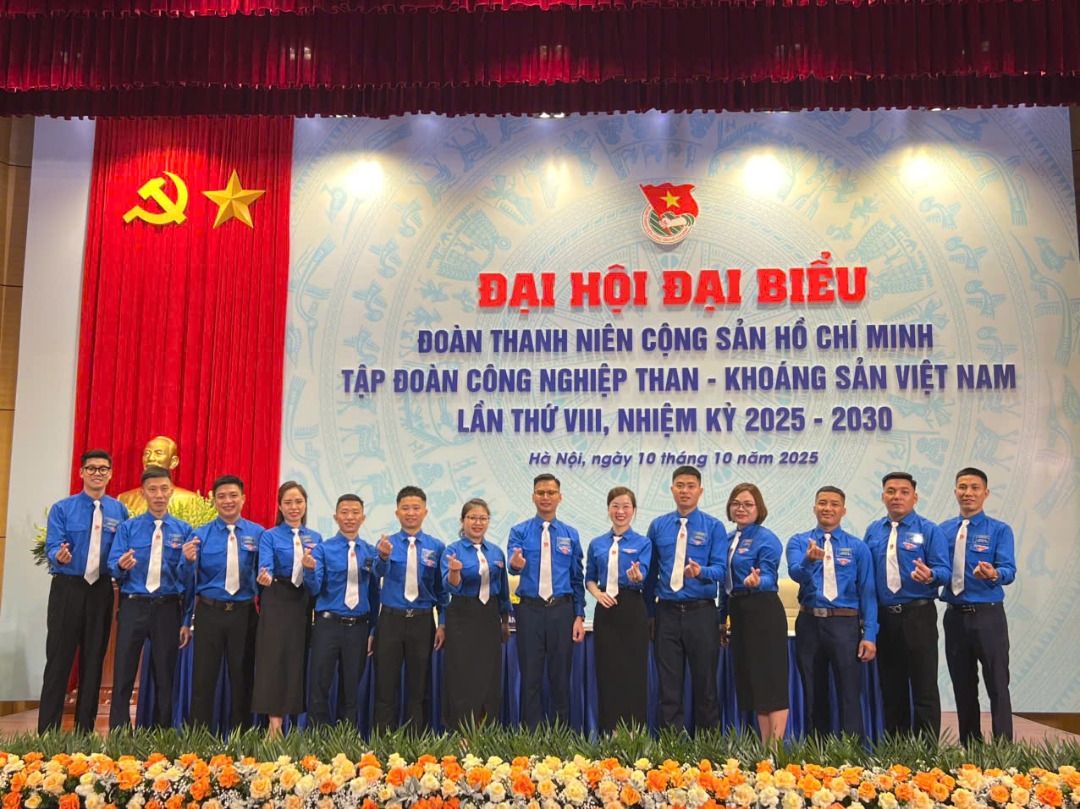 Tuổi trẻ Than Thống Nhất tham gia Đại hội Đại biểu Đoàn TNCS Hồ Chí Minh Tập đoàn TKV lần thứ VIII, nhiệm kỳ 2025 - 2030