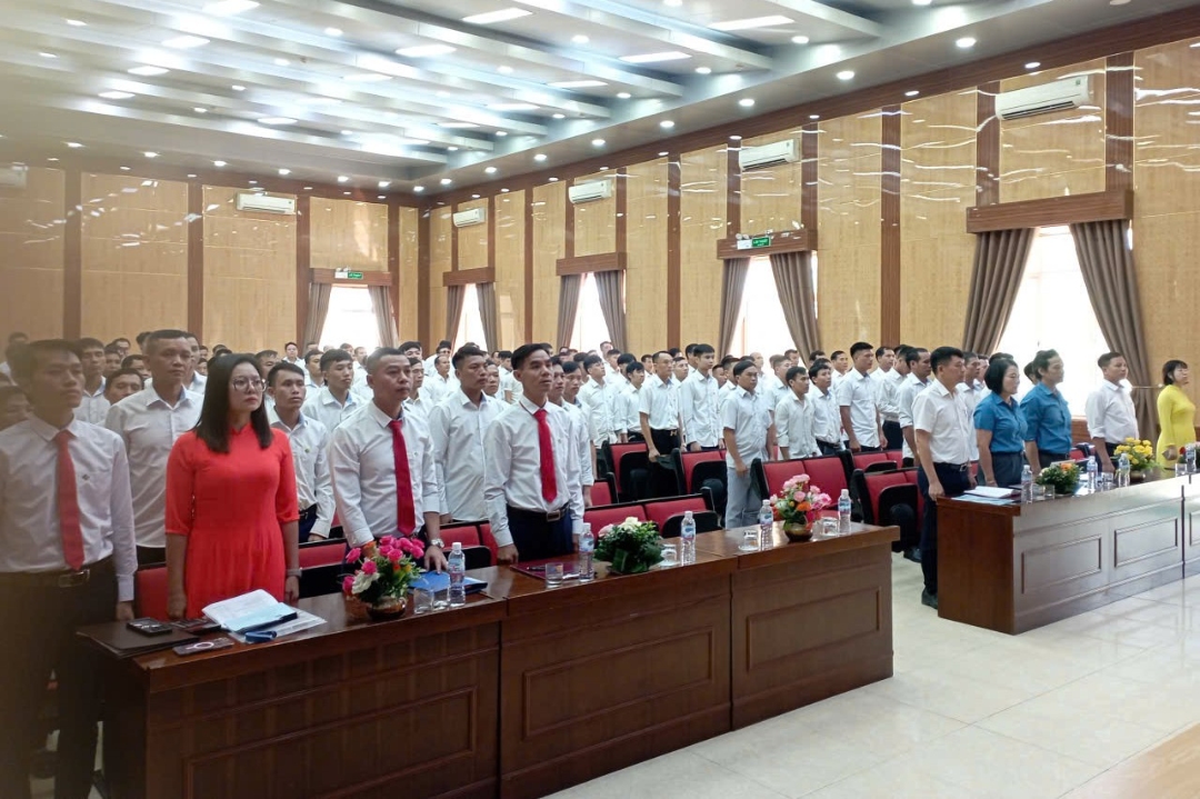 Đại hội Công đoàn Phân xưởng Khai thác 5, nhiệm kỳ 2025 - 2030