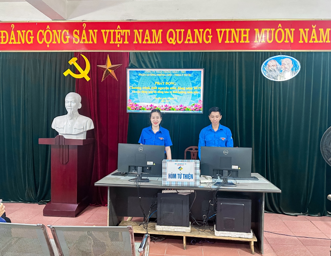 Tuổi trẻ Phân xưởng Thông gió Thoát nước hưởng ứng Chương trình “Tình nguyện mùa đông” năm 2025