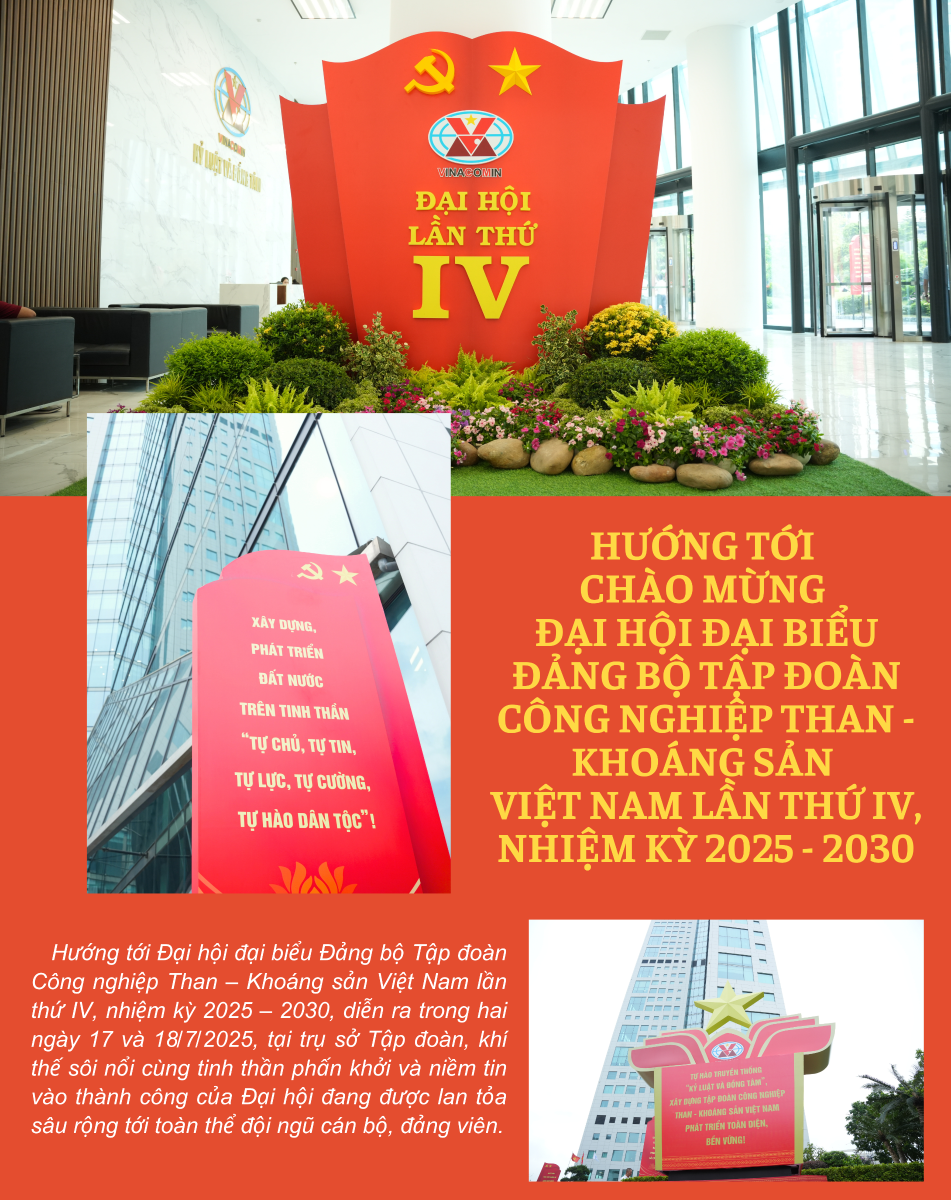 Đảng ủy Than Thống Nhất xây dựng kế hoạch tổ chức học tập, quán triệt, tuyên truyền và triển khai thực hiện Nghị quyết Đại hội Đảng bộ Tập đoàn lần thứ IV