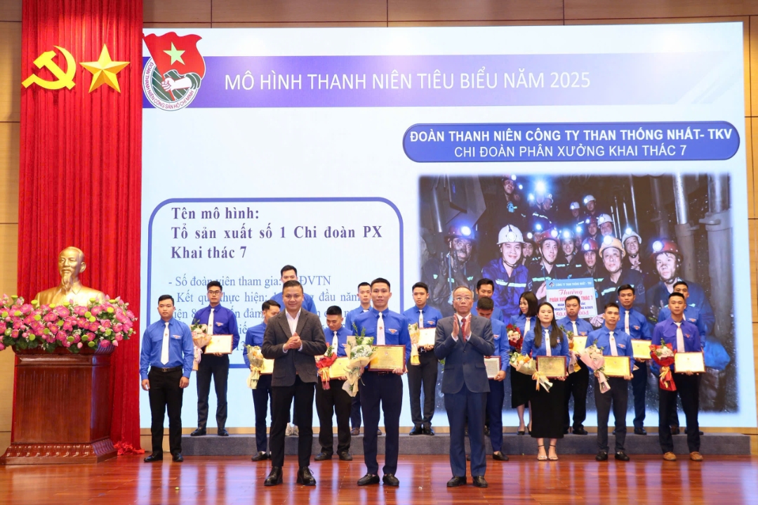 Tổ sản xuất số 1, Chi đoàn PX Khai thác 7 - Mô hình Thanh niên tiêu biểu năm 2025