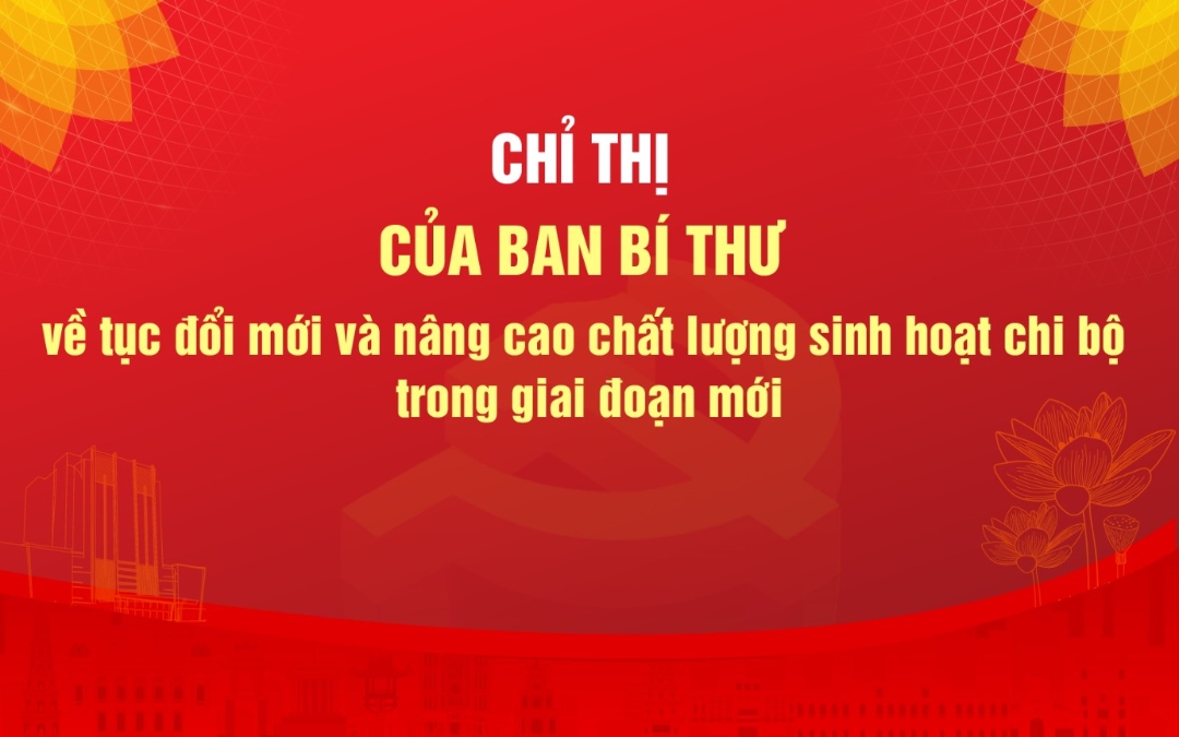 Nâng cao chất lượng sinh hoạt chi bộ