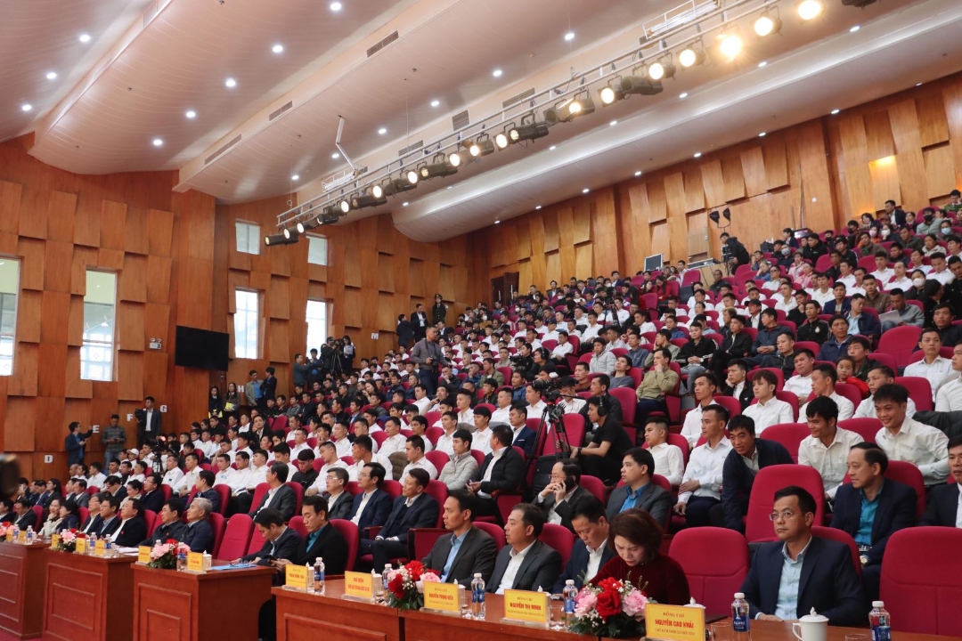 Các đại biểu tham dự tại điểm cầu trung tâm