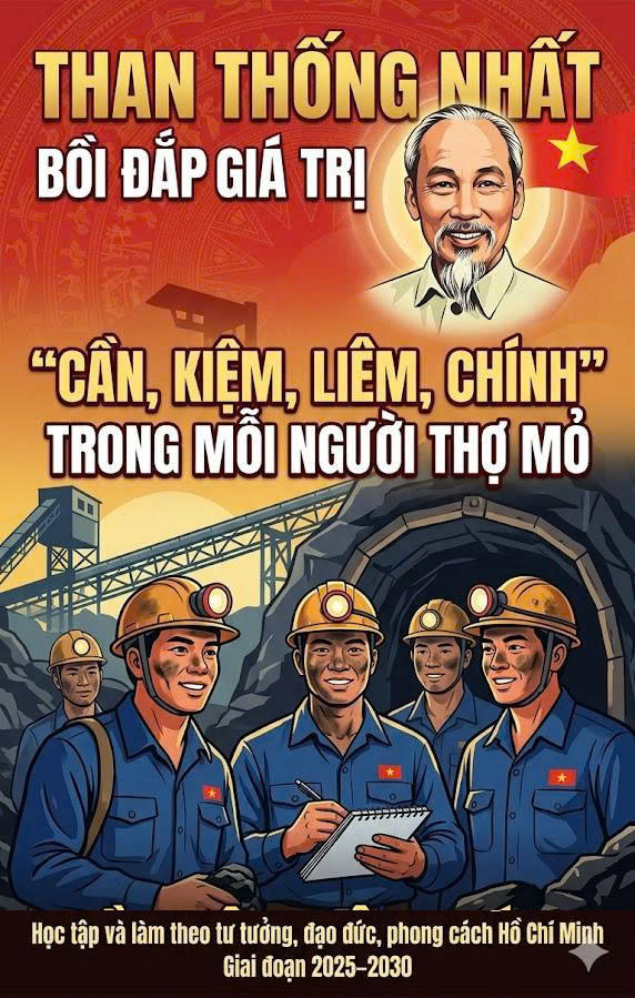 Bồi đắp giá trị “Cần, Kiệm, Liêm, Chính” trong mỗi người Thợ Mỏ