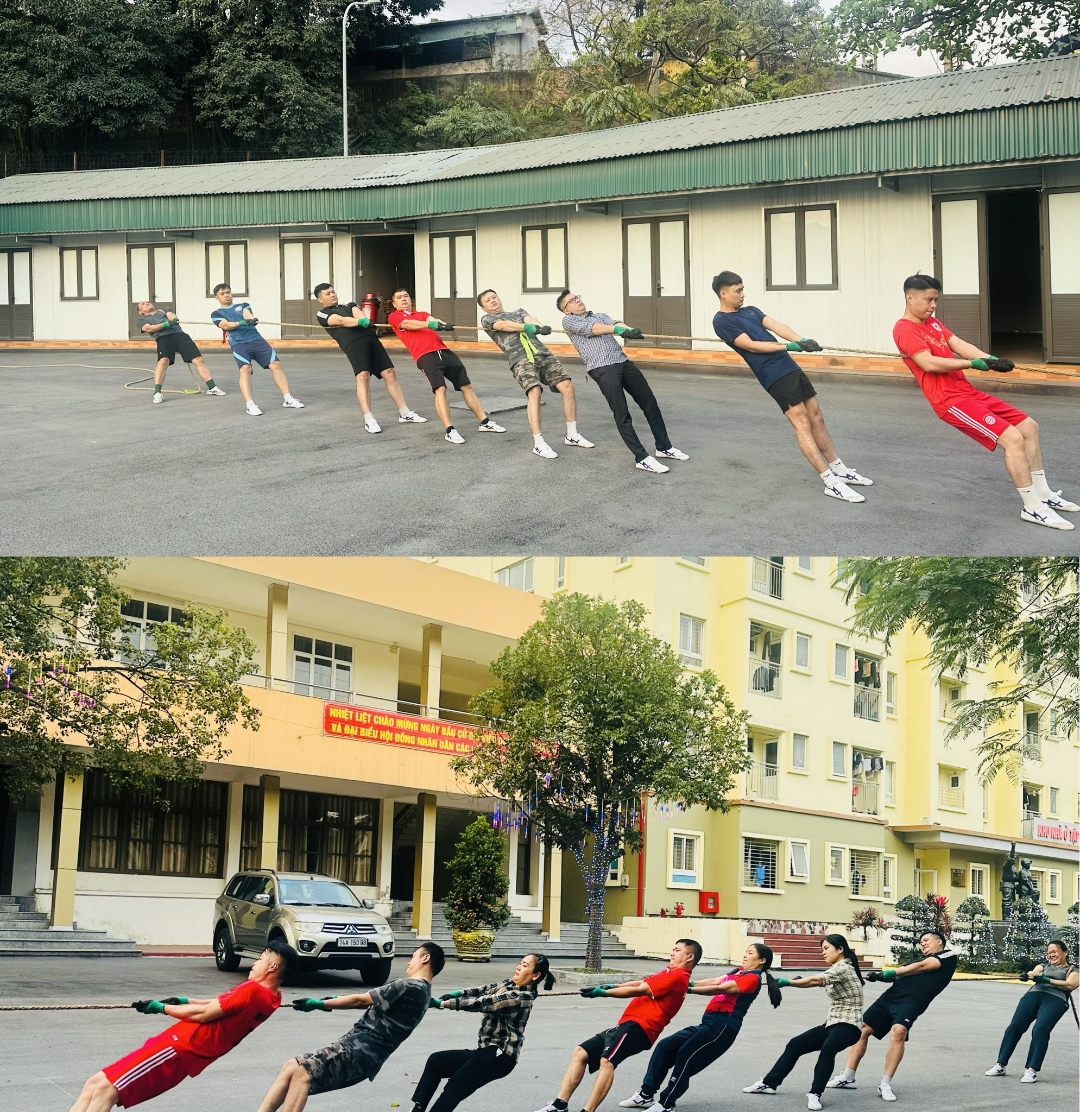 Liên quân 5 hăng hái, tích cực luyện tập thể thao chào mừng 95 năm ngày thành lập Đoàn TNCS Hồ Chí Minh