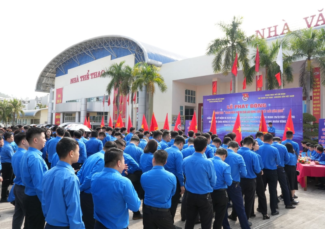 Đoàn TN TKV và Đoàn TQN: Phát động phong trào “Thanh niên TKV thi đua lao động sản xuất giỏi năm 2026”