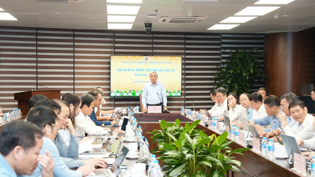 Hội nghị giao ban trực tuyến điều hành sản xuất tháng 3/2026 tại trụ sở Tập đoàn