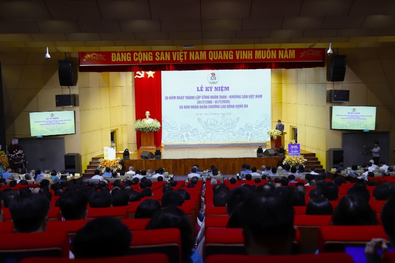 Tự hào dấu ấn Công đoàn Công ty Than Thống Nhất tại Lễ kỷ niệm 30 năm ngày thành lập Công đoàn Than - Khoáng sản Việt Nam