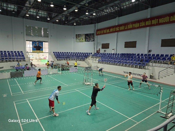 Đoàn vận động viên Công ty Than Thống Nhất tích cực tập luyện chuẩn bị cho Vòng chung kết Giải Cầu lông - Bóng bàn TKV 2026
